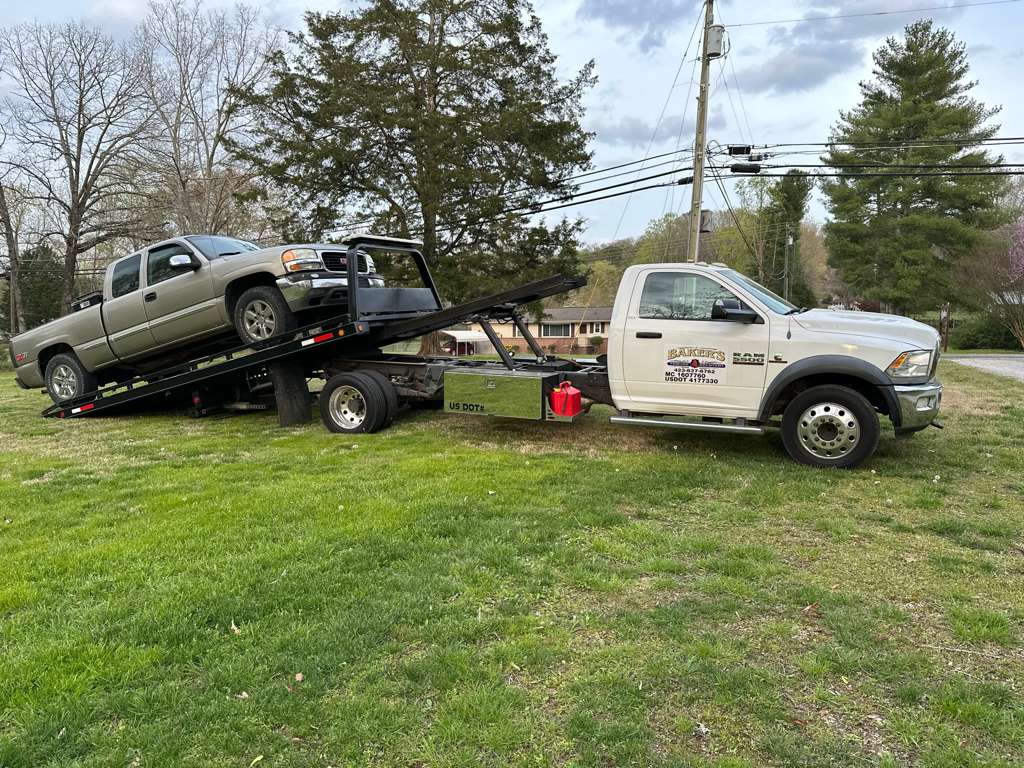 Mechanic working on engine